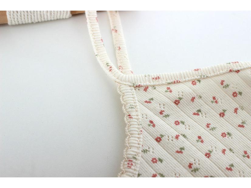 Baumwoll-Ärmellose Weste mit Schleife im Hong Kong-Stil für Damen