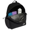 Adidas Essentials 27.4L Fashion Simple Polyester Backpack Unisex Backpack Black Silver KA6766