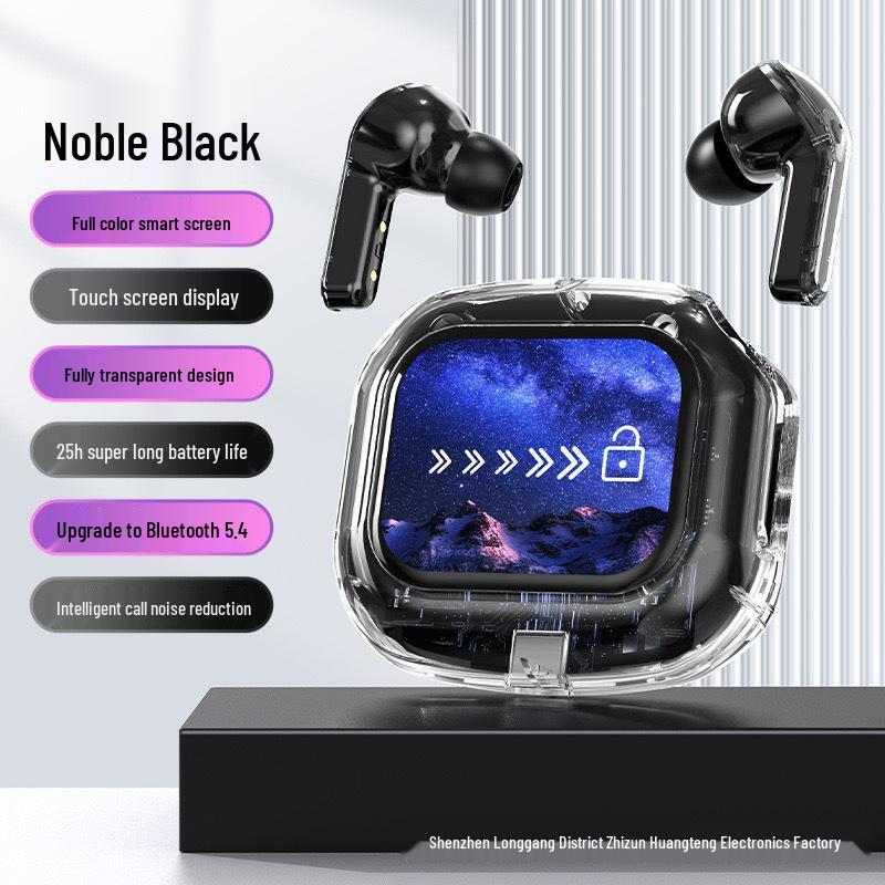 Air31 Transparent Bluetooth Earbuds, 2nd Gen In-ear Wireless TWS with Digital Display