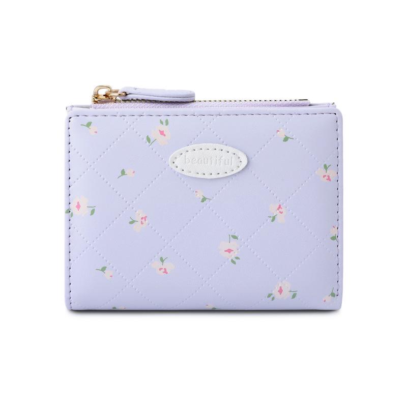 Tailian Huahua Light-Colored Girls' Wallet - Versatile Coin Purse for Back-to-School Season