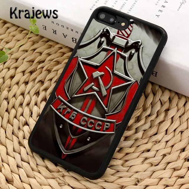 Krajews New Style Russia Soviet Flag Soft Phone Case Cover For iPhone 17 Air 16 15 14 plus 11 12 13 pro max coque Fundas