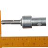 4.1 Inch Ground Auger Drill Adapter Thread Keyless Drill Chuck Adapter Round Shank  Impact Driver