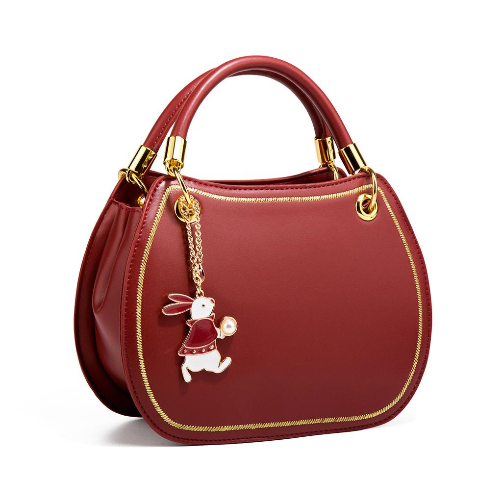 Women'S Wedding Bag Bridal Bag Premium Wedding Bag Women'S Atmosphere Red Niche Messenger Handbag