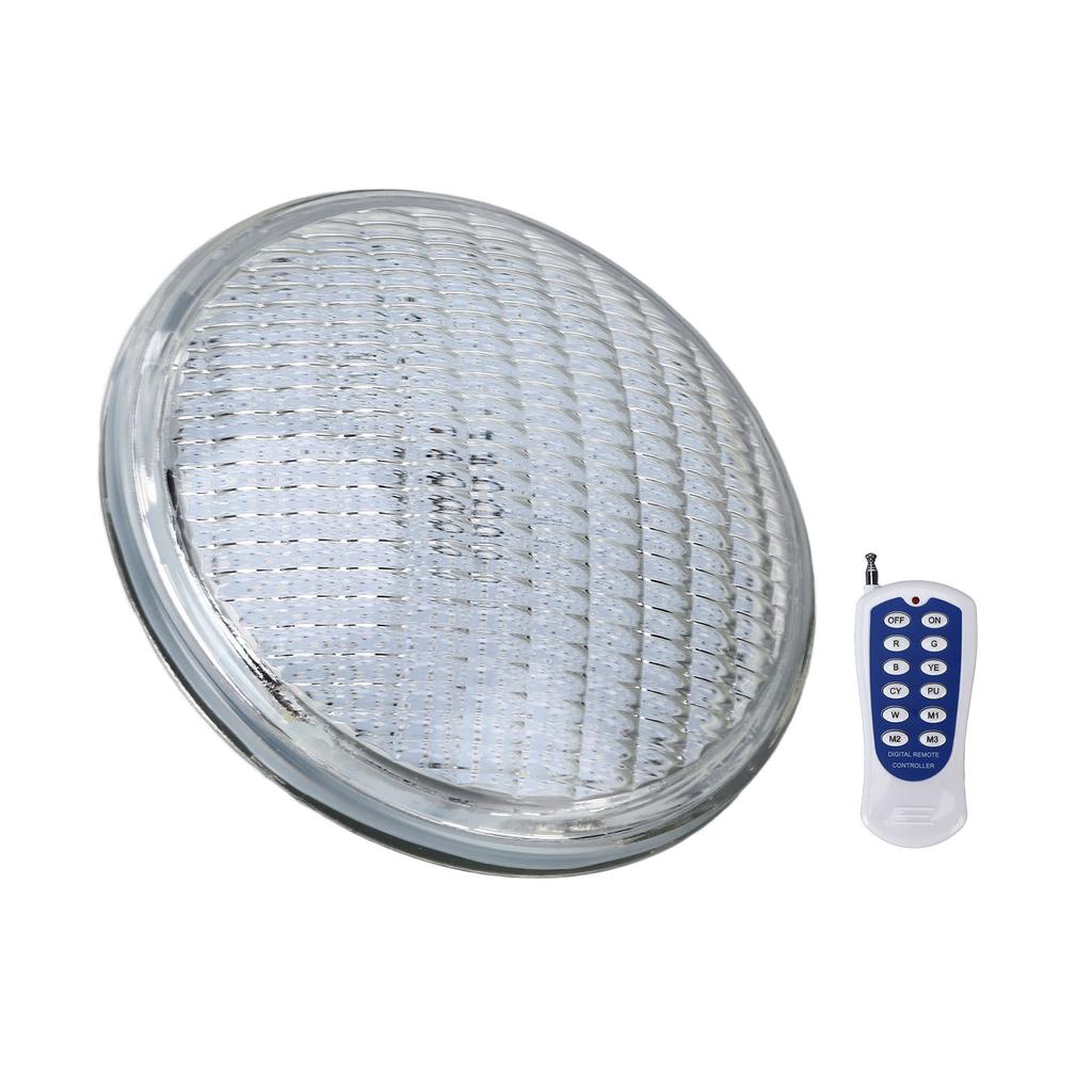 18W LED Swimming Pool Light RGB 12V IP68 Waterproof Underwater Light Remote Control Colorful Pond