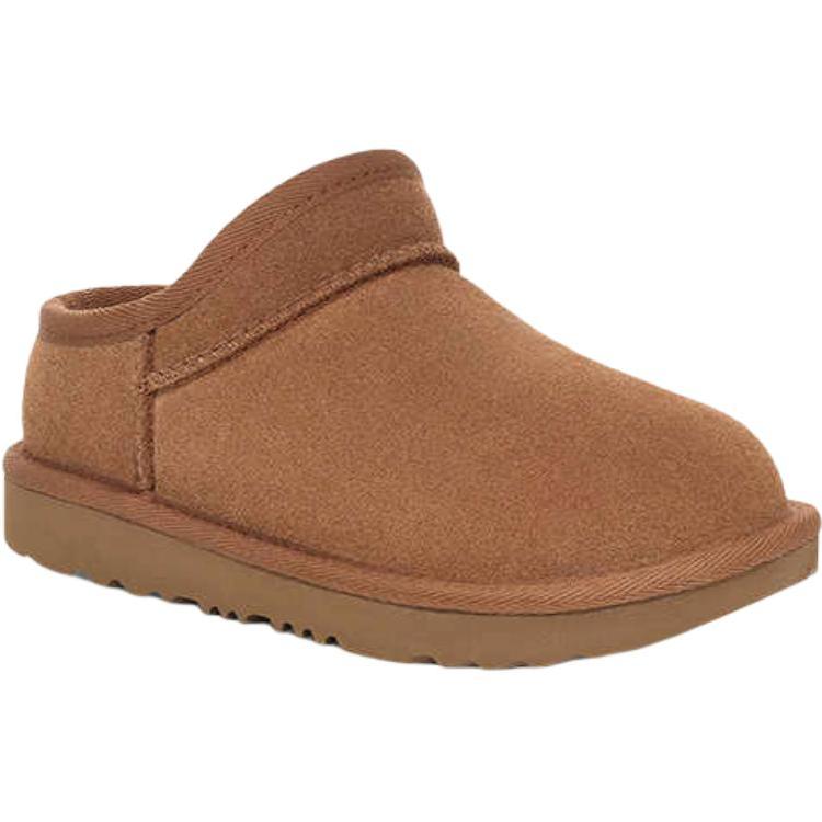 UGG Leisure Comfortable Versatile Non-Slip Durable Low-Top Slippers Kids Slippers Brown 1166774K-CHE