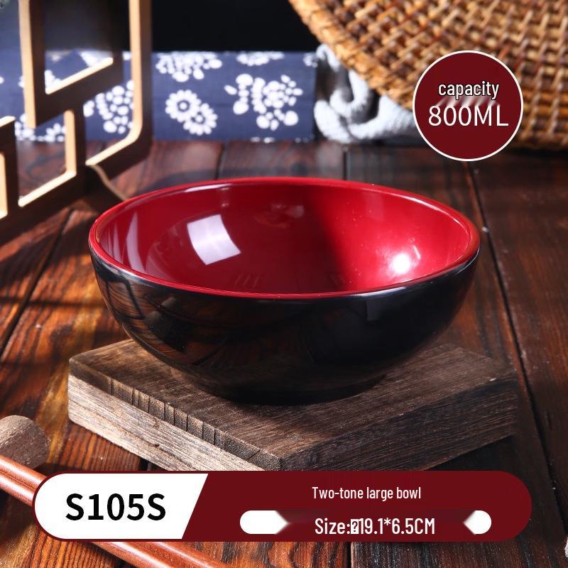 

Melamine Two-Tone Large Bowls