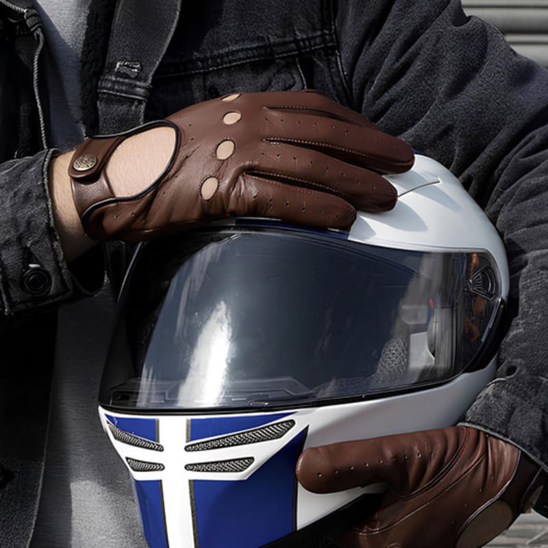 DENTS Delta Driving Gloves - Tan