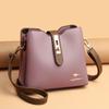 New Crossbody Shoulder Bag for Women Contrasting Color Fashion Ladies Bucket Bag for Women