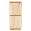 Vidaxl Szafki, 2 Szt., 31,5 X 34 X 75 Cm, Lite Drewno Sosnowe