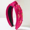 New Hairband Fashion Creative Alloy Dripping Flamingo Diamond Headband Female Simple Hair Accessories