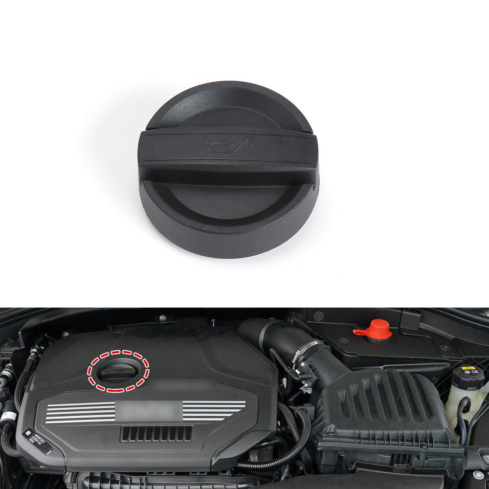For BMW 1 3 5 7 Series Black Car Engine Oil Filling Cap Tank Covers Car Replacement Parts For BMW F52 F30 F10 F02 11121743294