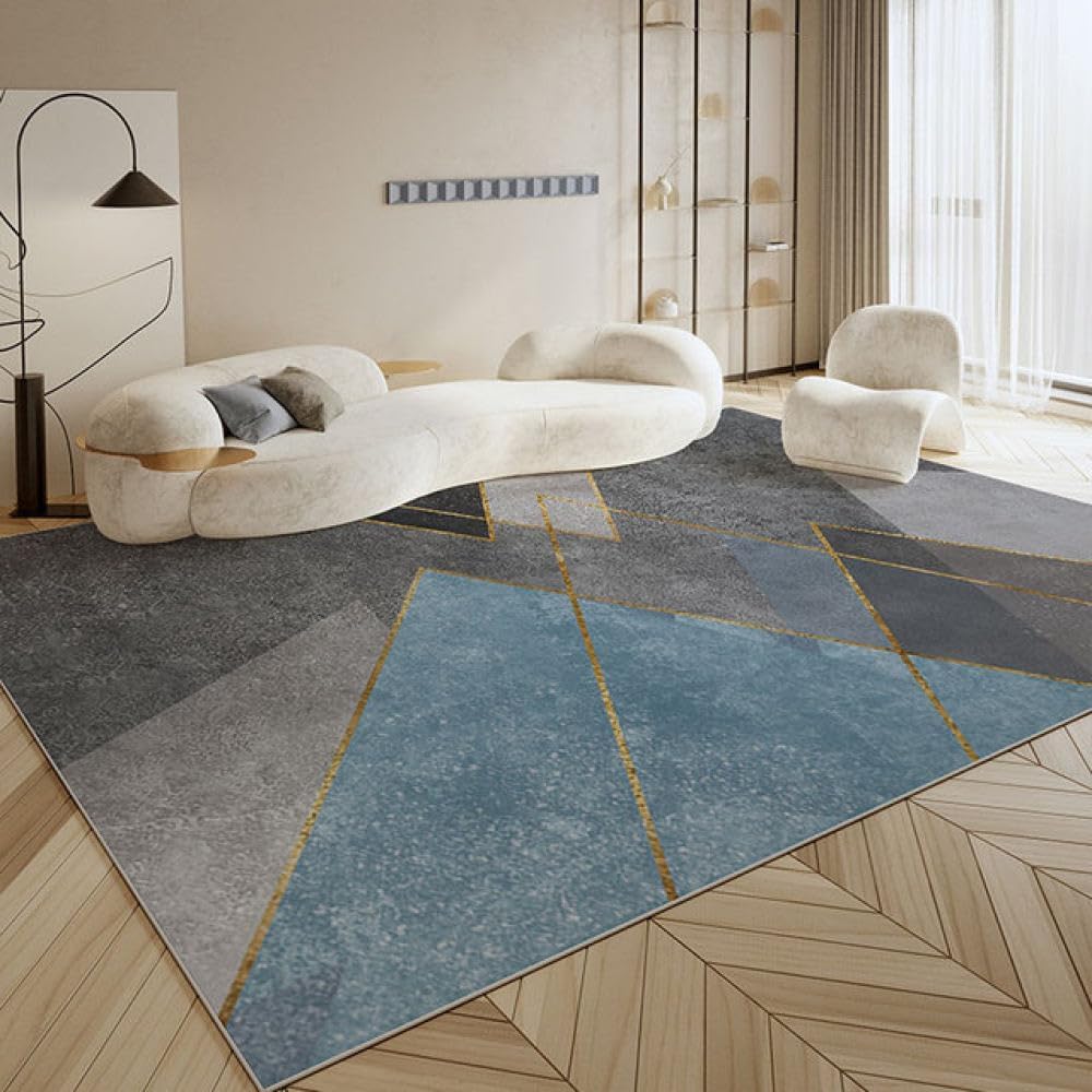 Modern Lätt Lyx Stor Yta Matta Vardagsrumsdekoration Studio Lounge Golvmatta Sovrum Heminredning Entrématta