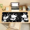 Japanese Anime Pixel Girl Mouse Pad Anti Slip Rubber Edge Locked Thickened Laptop Gaming Desk Mat