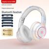 Noise-Cancelling Over-Ear Wireless Bluetooth Headphones with Card Slot and Long Battery Life for Gaming and Universal Compatibility