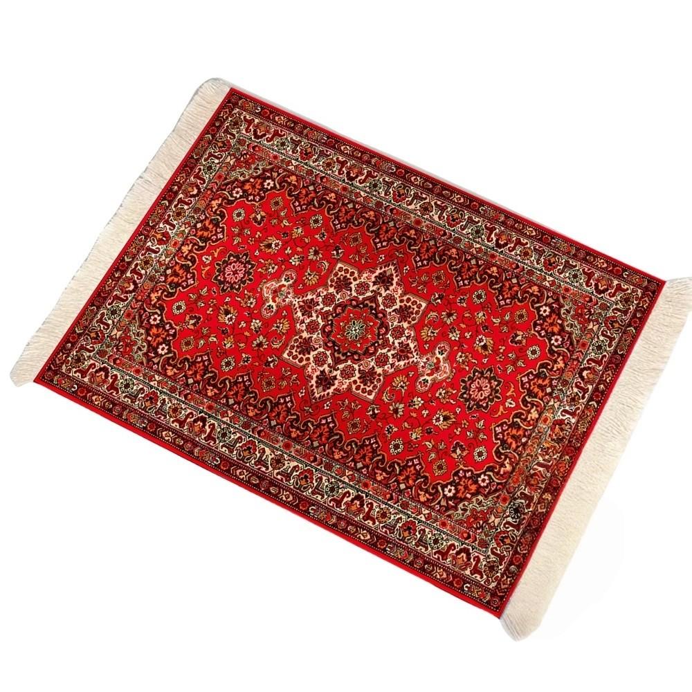 Exquisites Druck Mauspad Persisch Computertischmatte Retro Quaste Mauspad Büro