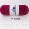 4 Liang Five-Strand Yarn: Cotton-Wool Medium-Thick Knitting Yarn for DIY Scarves and Shawls