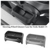 Silicone Storage Box for Tesla Model 3 Y 2025-23 Steering Wheel Glasses Case GPS Navigation Mobile Phone Holder Car Accessories