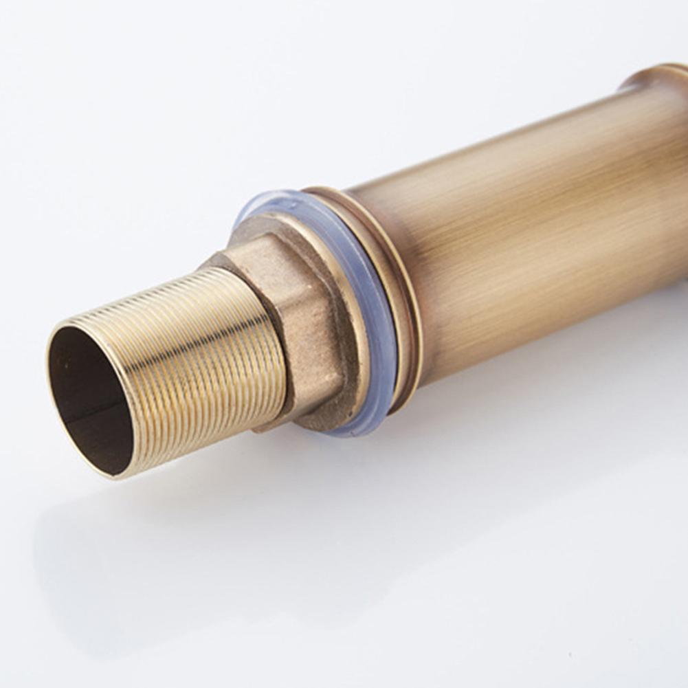 Basin Faucet Deck Mounted Hot And Cold Water Mixer Tap