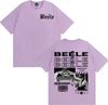 Rapper BEELE Borondo Tour Album Merch T Shirt Unisex Women Fashion Gothic Vintage Tshirts Summer Tops Oversized Tshirt Streetwear