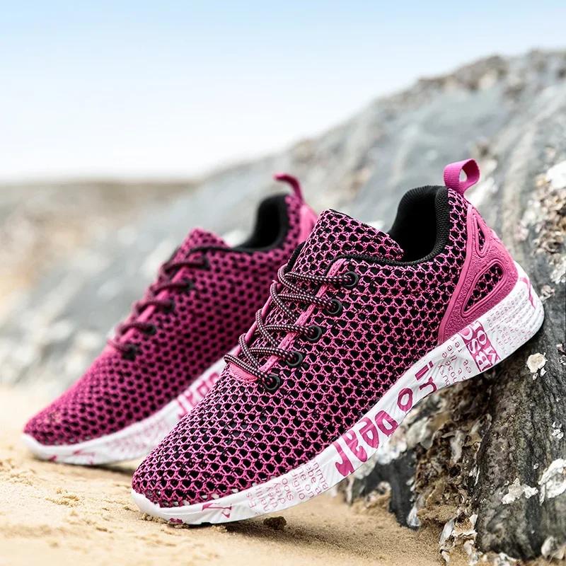 Hight Quality Summer Mens Casual Shoes Aqua Shoes Origin Air Mesh Sneakers Fashion Foam Sport Footwear Beach Shoes Water Shoes