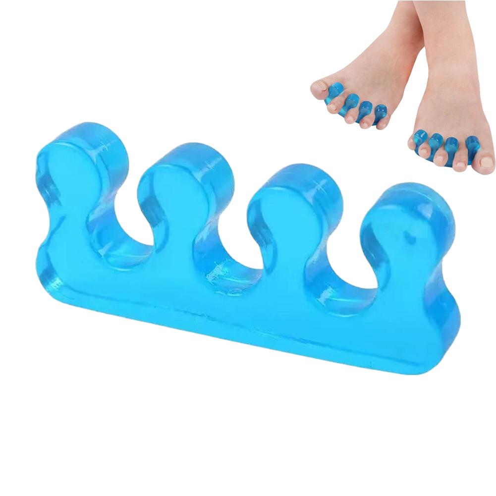 Toenail Spacer for Pedicure Adjustable Ring Connection Design Soft Gel Skin Friendly Material Nail Polish Application Tool