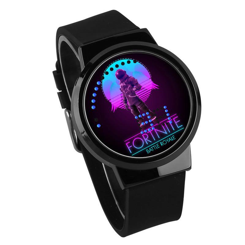 Hra Kompetitivní Střelba Světelný Dotykový LED Kreativní Elektronické Hodinky