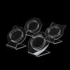 Acrylic Bracelet Holder Display Stand for 12 Bangles Transparent Jewelry Organizing Rack for Store Counter and Home Storage Display