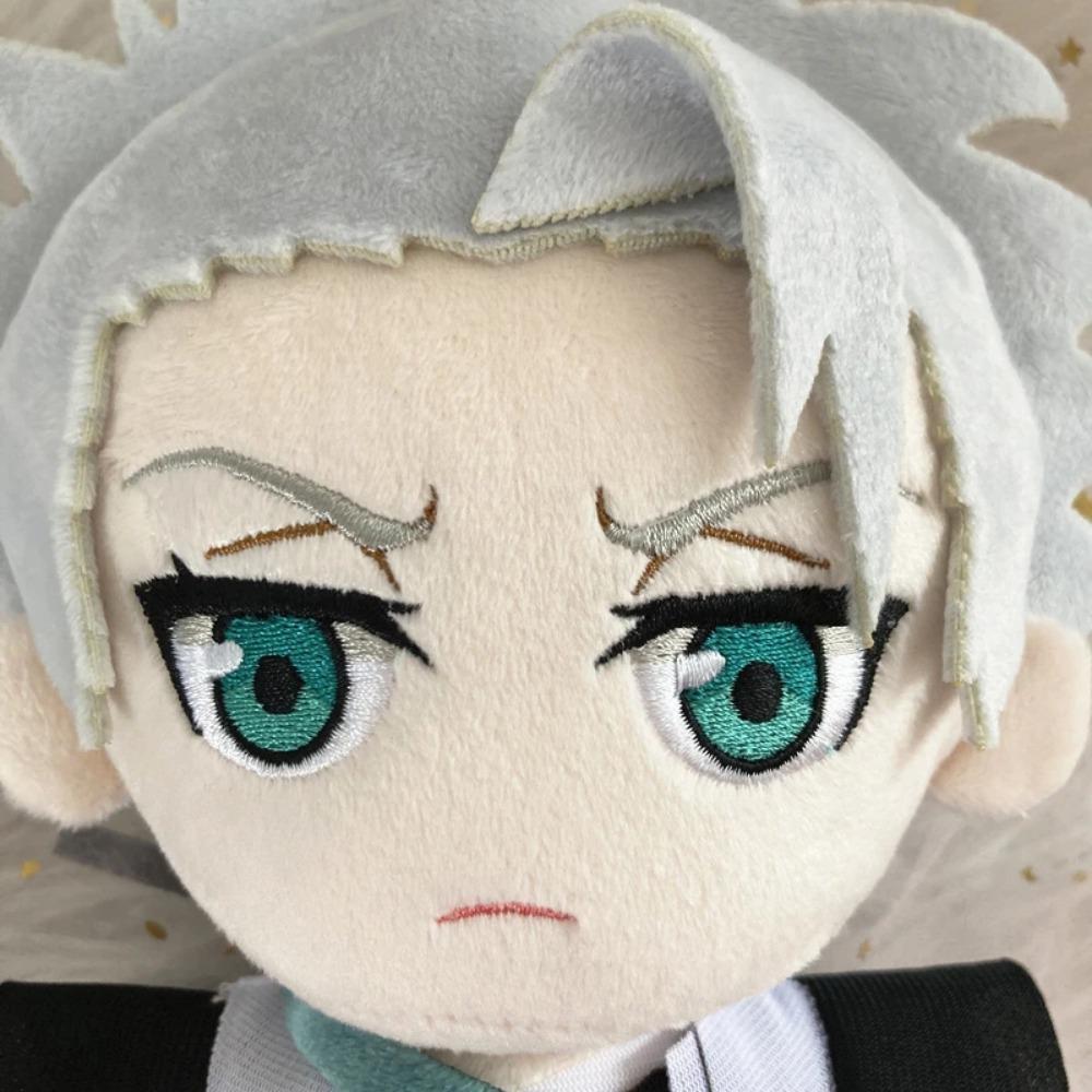 Anime Plush Doll Aizen Sousuke Zaraki Kenpachi Plushie Kuchiki Byakuya Kurosaki ichigo Plush Toy Cosplay Soft Stuffed Pillow Gif