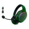 Razer Barracuda X Chroma Phantom Green Edition Green Wireless Gaming Headset TriForce40mm Driver Detachable HyperClear 70 Hours Drive 2.4GHz
