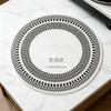 LP Stroboscope Mat 11.81 In X 3mm LP Turntables Calibration Disc Double Sided 33/45/78 RPM for Record Player Testing Speeds