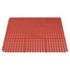Thickened 2025 Honeycomb Anti-Slip Rubber Mats: Shock-Absorbing & Wear-Resistant for Gyms and Workshops