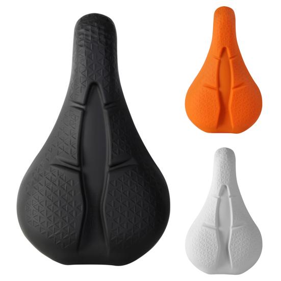 Bike Seat Cover Ultralight Breathable Elastic Silicone Shock Absorbing MTB Road Mountain Cycling Bicycle Saddle Cushion Bicycle Accessories