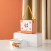 Auspicious Chinese Ceramic Rice Bowl Gift Box