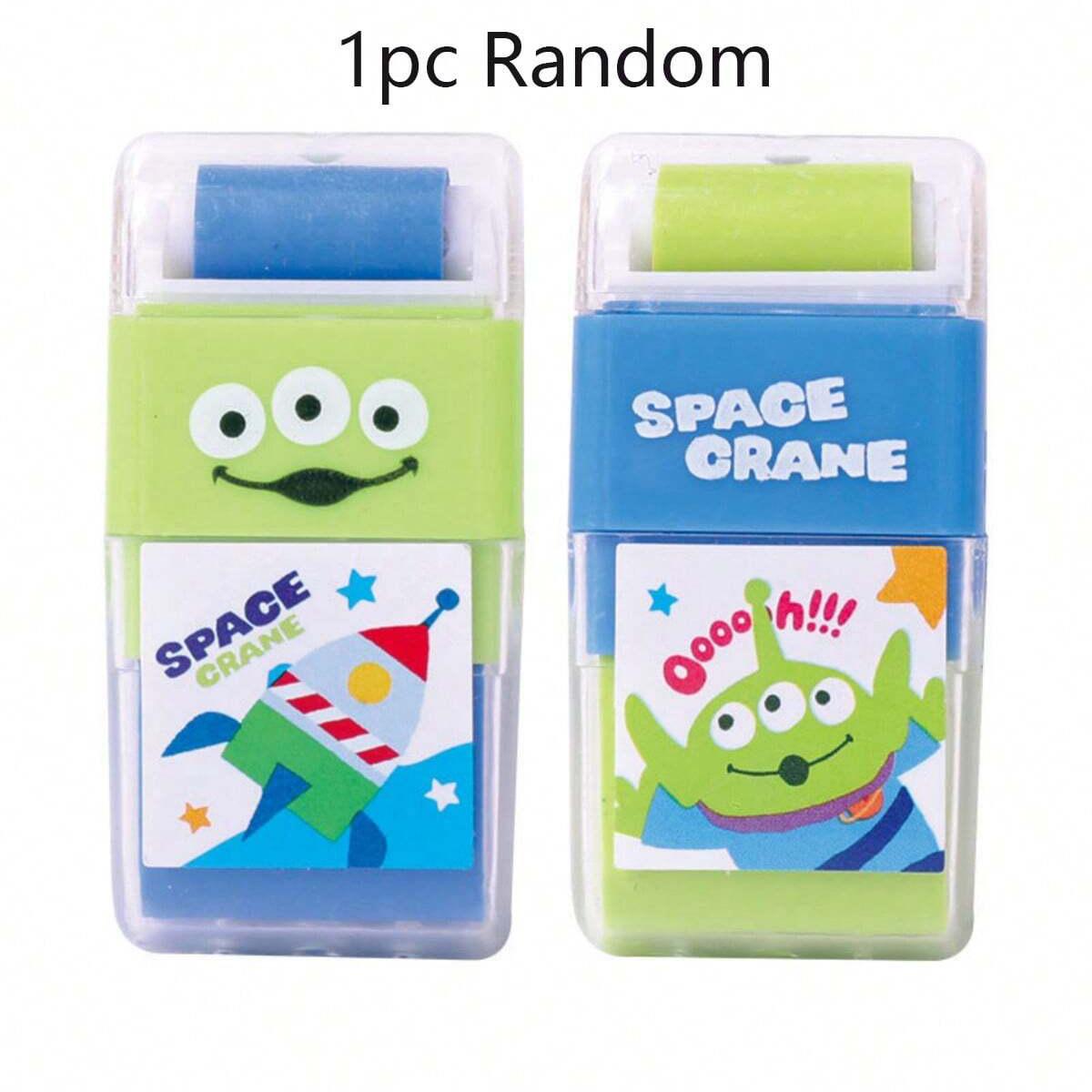 

MINISO Роликовый ластик Мультяшные персонажи Школьные канцелярские товары Принадлежности для исправления Исправляющий пластиковый ластик Милый и креативный ластик