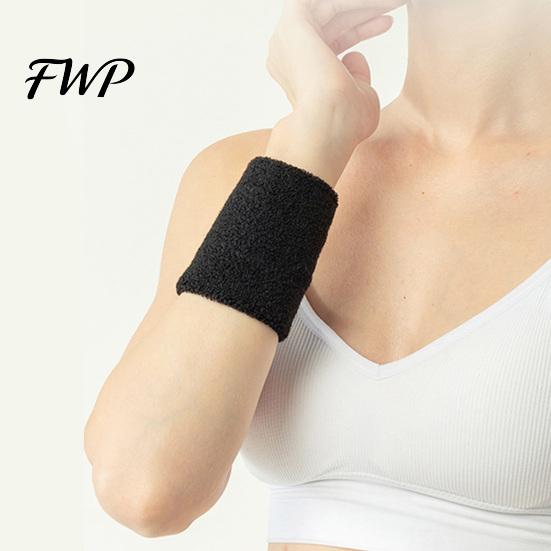 Sensitive Skin Wristband Terry Cloth Wrist Sweatband Breathable Absorbent Sports Band Men Running Women Athletic Football Volleyball Basketball Tennis