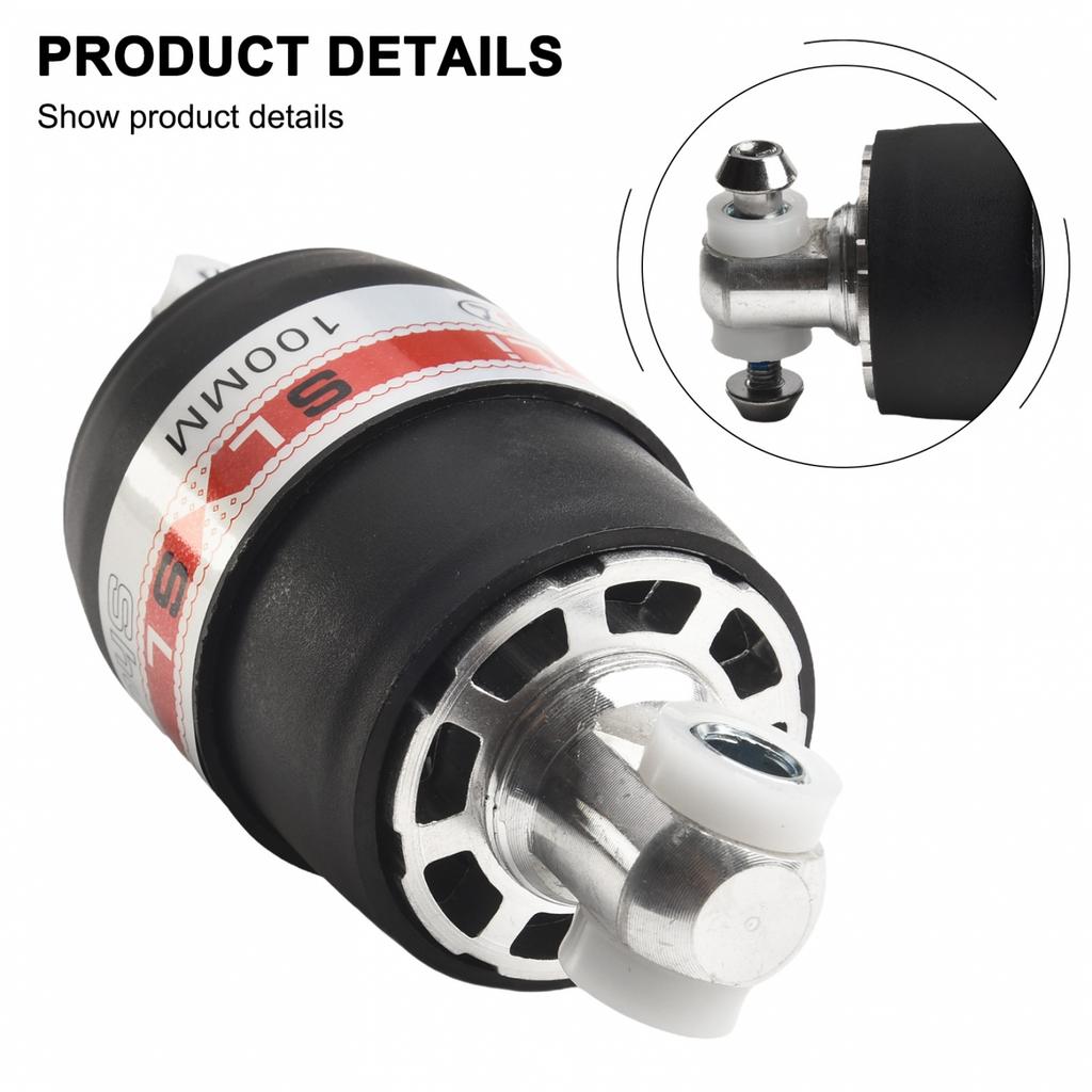 Air Rear Bike Shock Absorber Black MTB Mountain Bike 100mm Parts Alloy