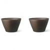 Bowls Wooden Natural (2pcs) Set, Tray, Dinnerware, Wooden, NO.171924