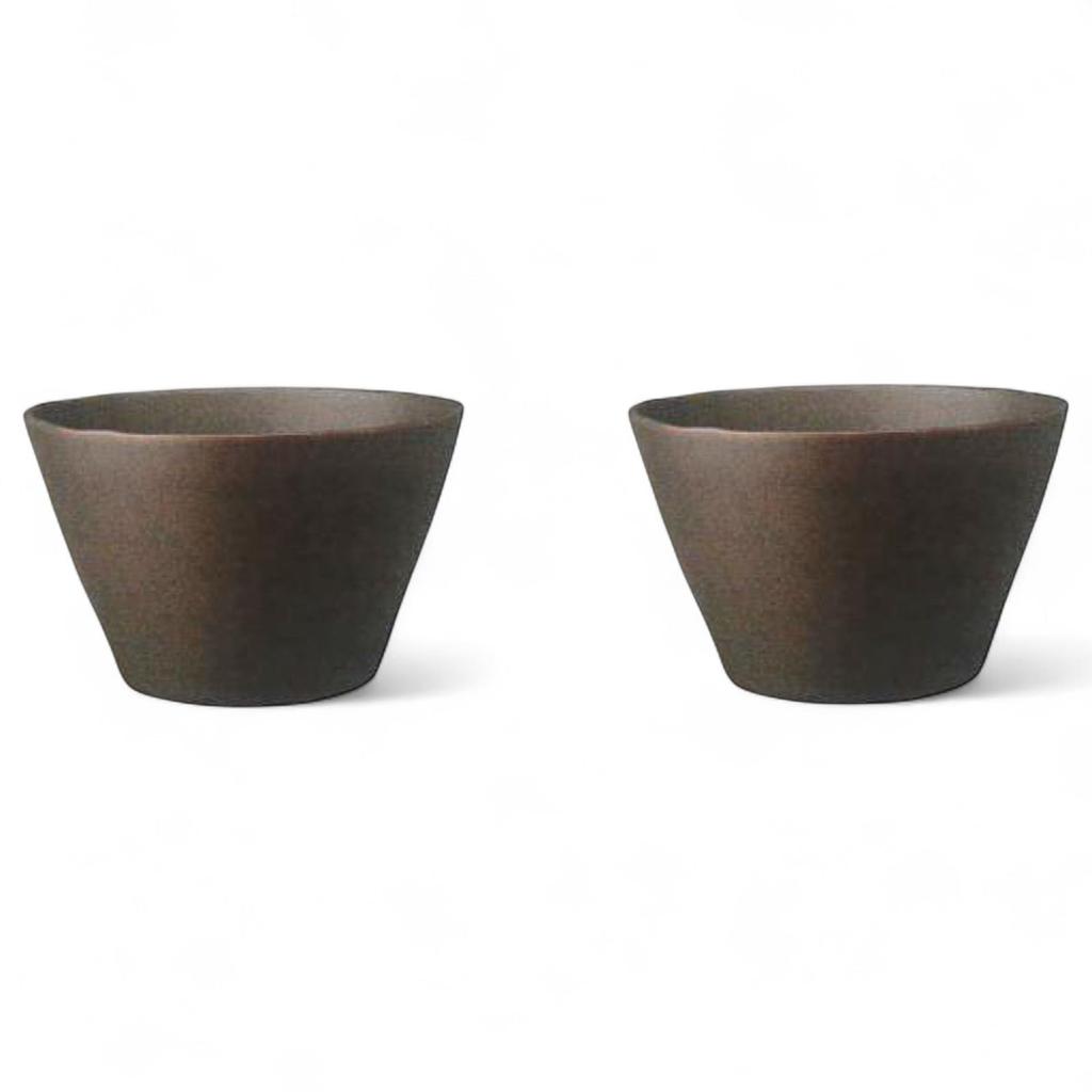Bowls Wooden Natural J-kitchens (2pcs) Set, Tray, Dinnerware, Wooden, NO.171924