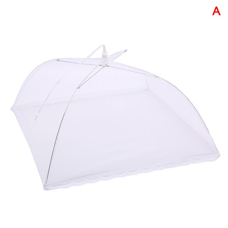 Mesh Screen Protect Food Cover Folding Net Umbrella Kitchen Picnic Food Cover