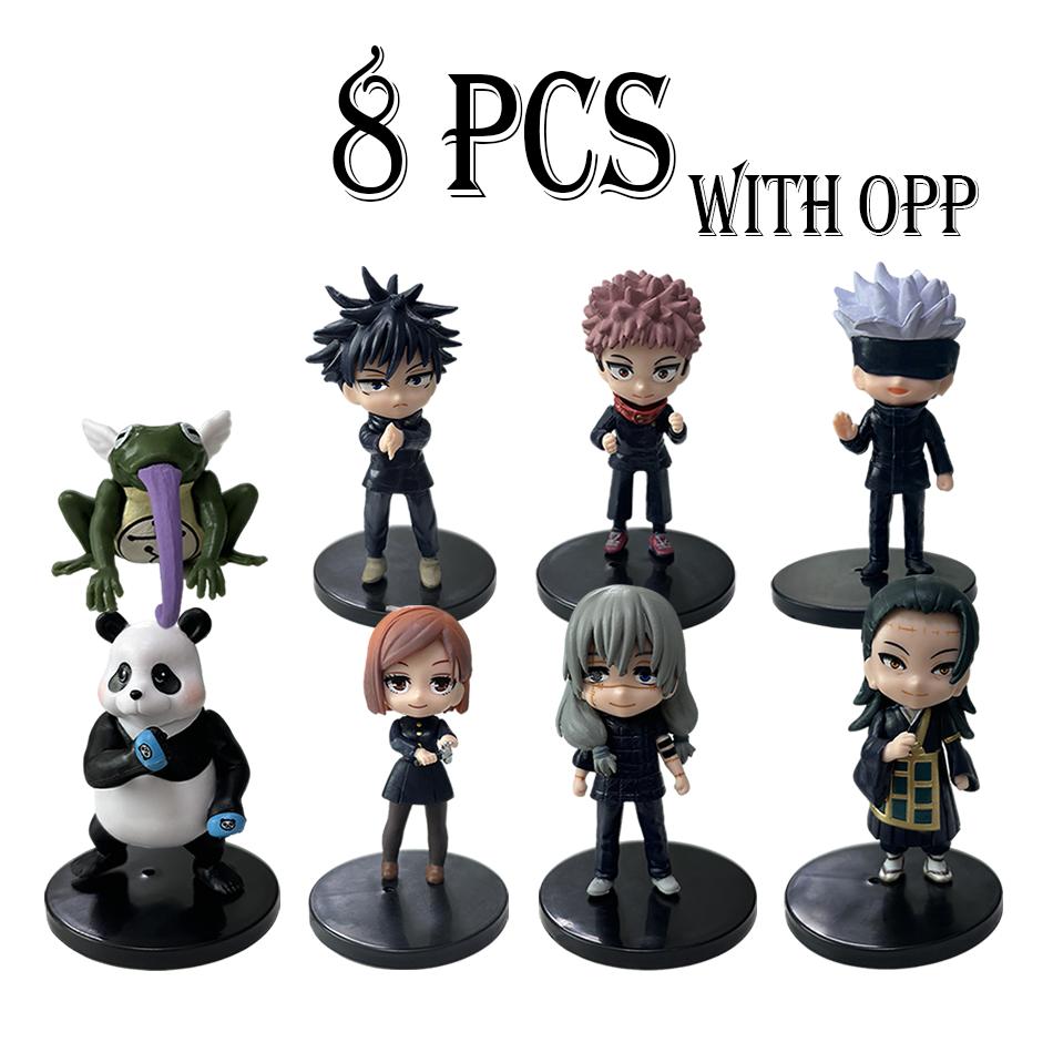Jujutsu Kaisen Wersja Q Figurka 9 cm Satoru Gojo Itadori Yuji Geto Suguru Nobara Megumi Kolekcja Prezenty urodzinowe i świąteczne