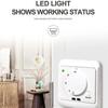 A84E-ME720 Mechanical Heating Thermostat 16A Accurate Temperature Control 110V-230V Easily Knob Adjustment