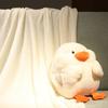 Cartoon Duck Warm Hand Pillow With Flannel Blanket For Office Napping And Travel Comfort