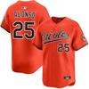 Felpa con cappuccio da baseball ricamata Baltimore Orioles City Edition da uomo - Scollo a V Vestibilità larga Abbigliamento sportivo Abbigliamento casual