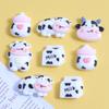 Cute Cow Cartoon DIY Ornament Resin Charms for Crocs - Handmade Material Pack