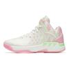 Anta KT1 Pro Nitrogen Technology Shock Absorption Anti-Slip Mid-Top Basketball Shoes Men Basketball Shoes White Pink Green 112241117-1