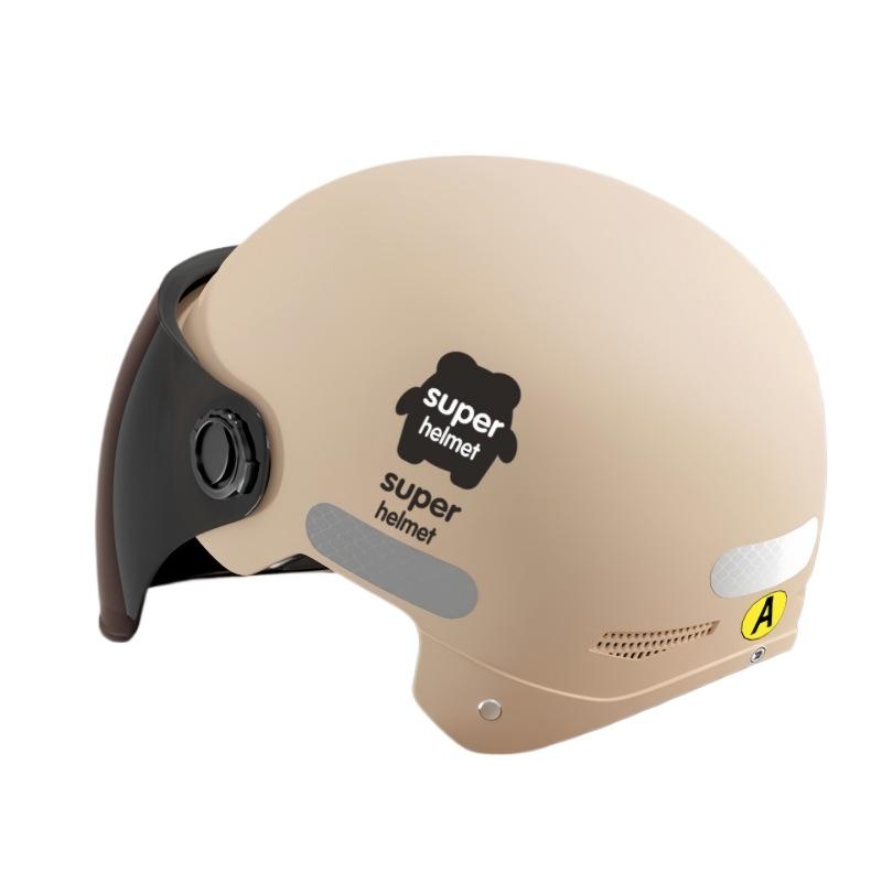 Electric Car Helmet Female Sunscreen Battery Motorcycle Male Safety Hat Universal In All Seasons
