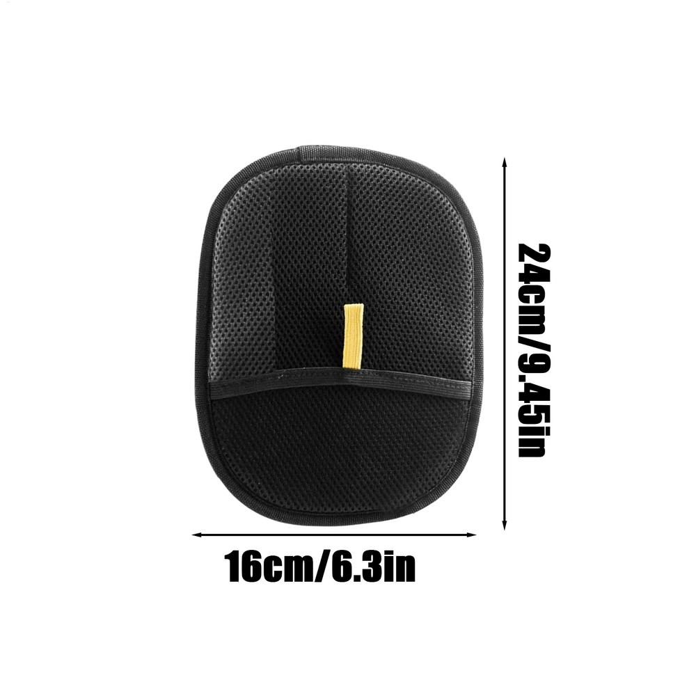 

1pc Dog Grooming Gloves for Bathing Double-Sided Kitten Bathing Gloves Hands On Gloves Multifunctional Pet Hair Remover Gloves чёрный