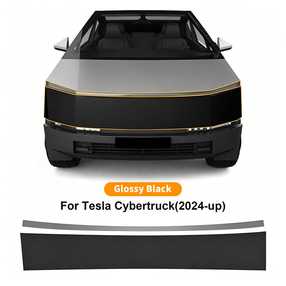 TPU Car Headlight Protective Film For Tesla Cybertruck 2024 2025 2026 Transport & Smoke Anti-Scratch Auto External Accessories.