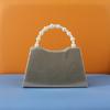 2025 Chic Sparkling Beaded Evening Clutch Bag Luxury High-end Diamond Women Pearl Handle Hangbag Wedding Party Shoulder Bag