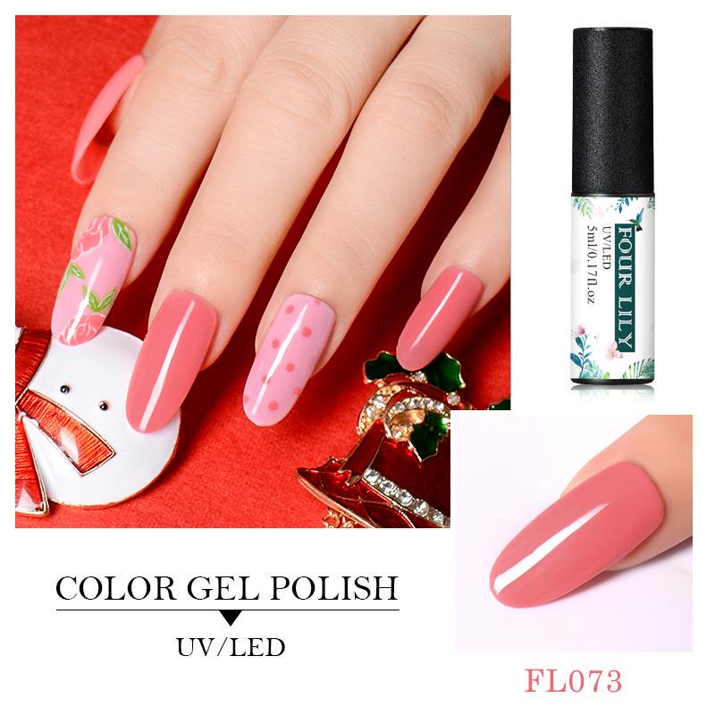 

Розовые цвета Soak Off Гель-лак для ногтей Nail Art УФ-гель для ногтей